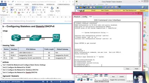 (3 1/3) = (5 1/3) : 10.2.3.5 Lab - Configuring Stateless and Stateful DHCPv6 ...