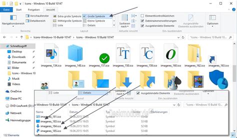 Briefumschlag Blendung Elf Windows 10 Ordner Symbole Mode Thron Absichtlich