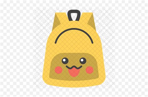 Backpack Emoji Icon Illustrationbackpack Emoji Free Transparent
