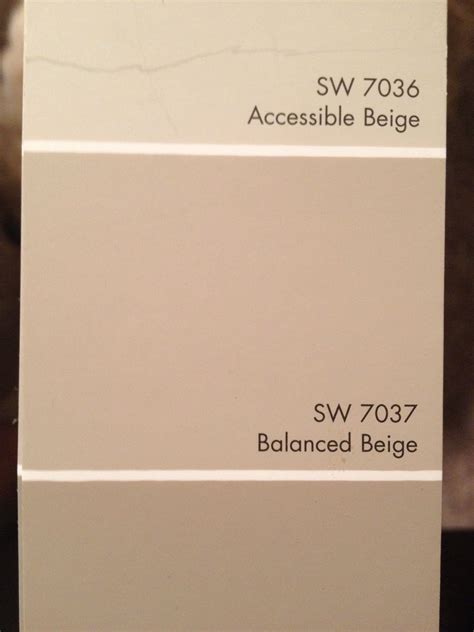 Sherwin Williams Beige Color Chart