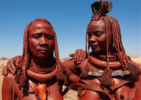 Himba Tribe Women Covered With Otjize Cunene Province On Flickr