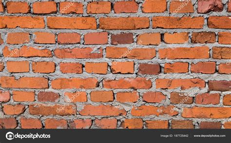 Old Red Brick Wall Texture Stock Photo By ©alexknv 187725442