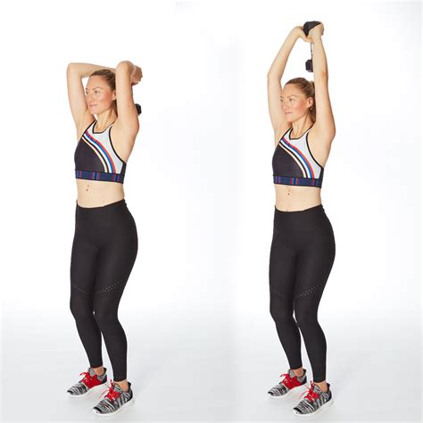 Easy Arm Exercises For Women With Dumbbells Shape
