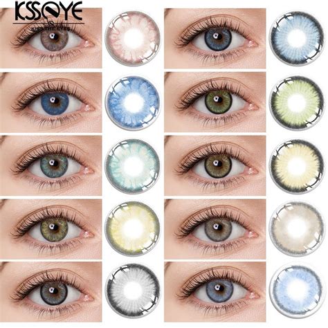 Ksseye Beauty Private Label Soft Colored Contacts Lenses Beautiful