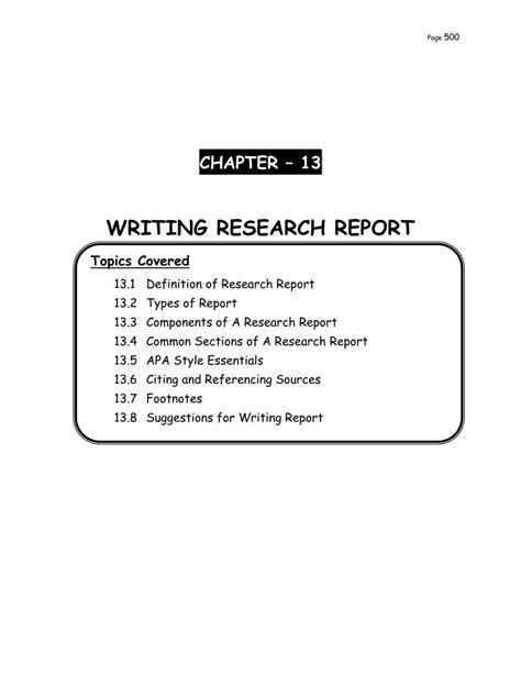 Composition refers to the way the various elements in a scene are arranged within the frame. Pdf) Writing Research Report inside Research Report Sample ...