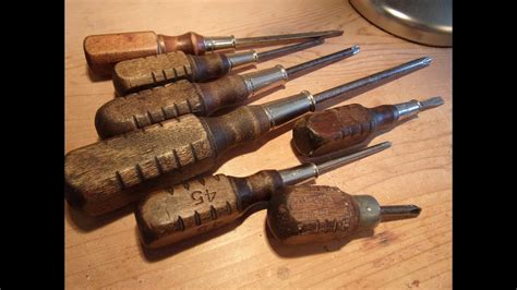 Wood Handle Screwdrivers Are Awesome Youtube