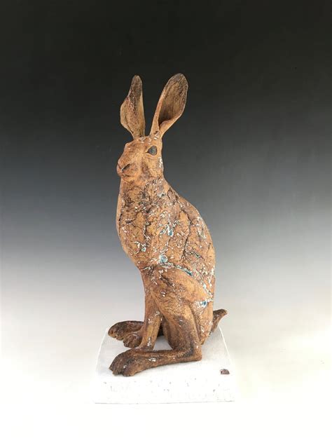 Rabbit Sculpture Ceramic Animals Animal Sculptures