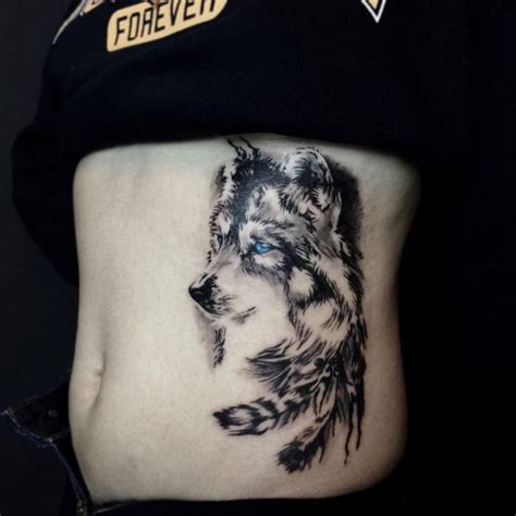 Wolf Tattoo Designs For Women © Tattoo Artist Nazlı Ekinci 💕🐺💕🐺💕🐺💕🐺💕 Wolf Tattoos For Women