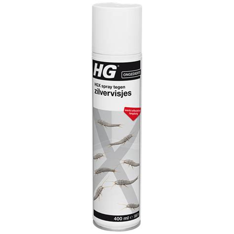 HG X Spray Tegen Zilvervisjes | Zilvervisjesspray HG, Roxasect en ...