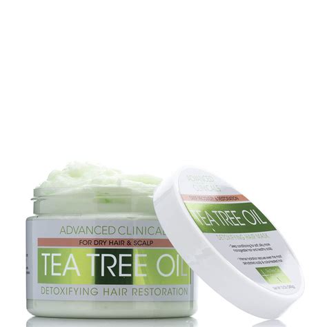 Advanced Clinicals Tea Tree Oil Hair Mask For Dry Scalp