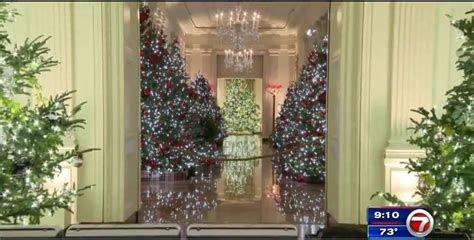 First Lady Melania Trump Gives Virtual Tour Of White Houses Christmas
