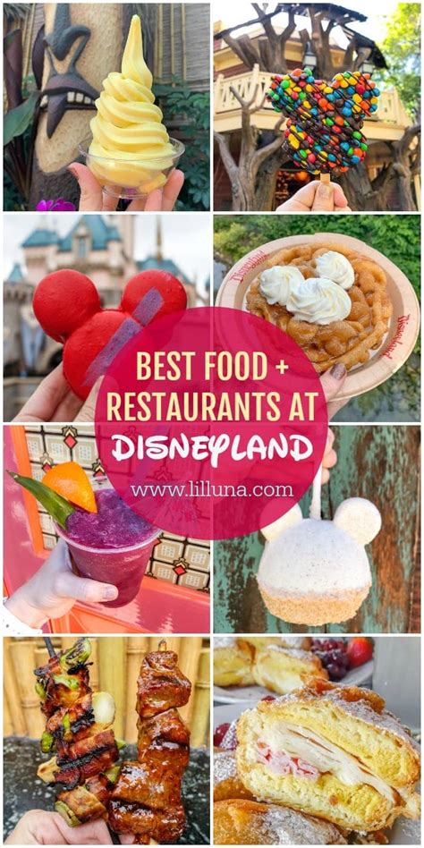 Best Disneyland Food Restaurants Snacks Treats Lil Luna