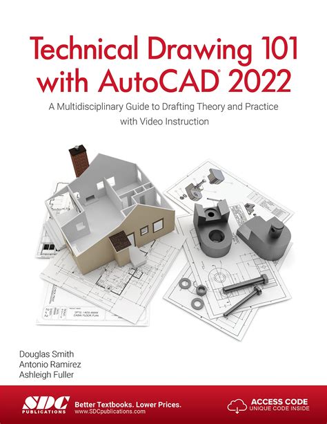 Technical Drawing 101 With Autocad 2022 Book 9781630574307 Sdc