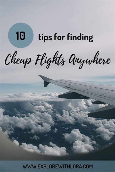 10 Ways To Find Cheap Flights Anywhere In The World Find Cheap
