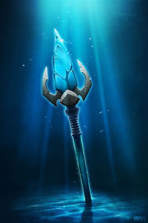 Poseidon S Trident Concept Federico Meloni On ArtStation At Https