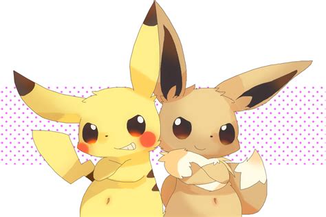 Pikachu X Eevee Favourites By Purpulear On Deviantart