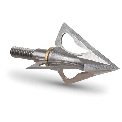 Wac Em Crossbow Fixed Blade Broadheads 100 Grain 3 Pack 674103