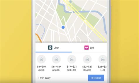 Is registered with the u.s. Google Maps Streamlines Uber, Lyft Ordering Through App