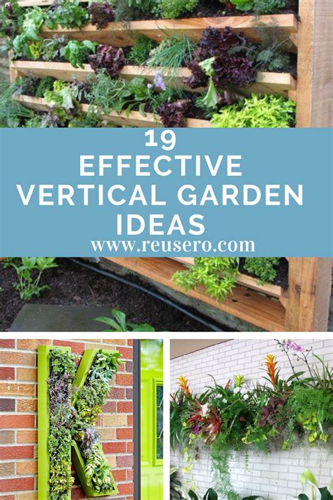 19 Awesome Vertical Gardening Ideas For Your Garden Reusero