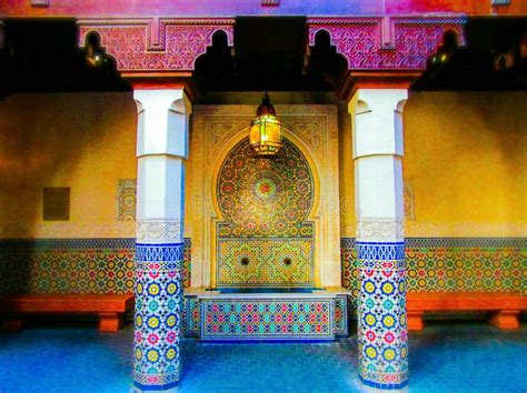 Fez House Morocco Pavilion Epcot Stock Image Image Of Showcase World