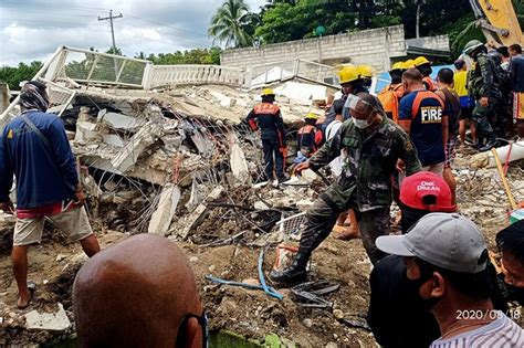 Earthquake Today Philippines 2021 Earthquake Near Manila Philippines