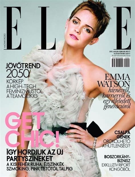 ️ Emmawatson For Vogue Hungary February 2012 Emma Watson Elle Elle