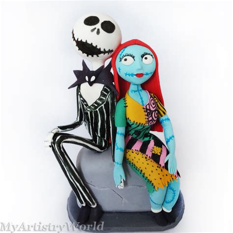 Jack And Sally Cake Topper My Artistry World