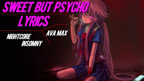 After spending several weeks on the billboard bubbling under hot 100, it went up to #87 in for me 'psycho' doesn't mean psycho. Nightcore 』 - Sweet but Psycho (lyrics) - YouTube