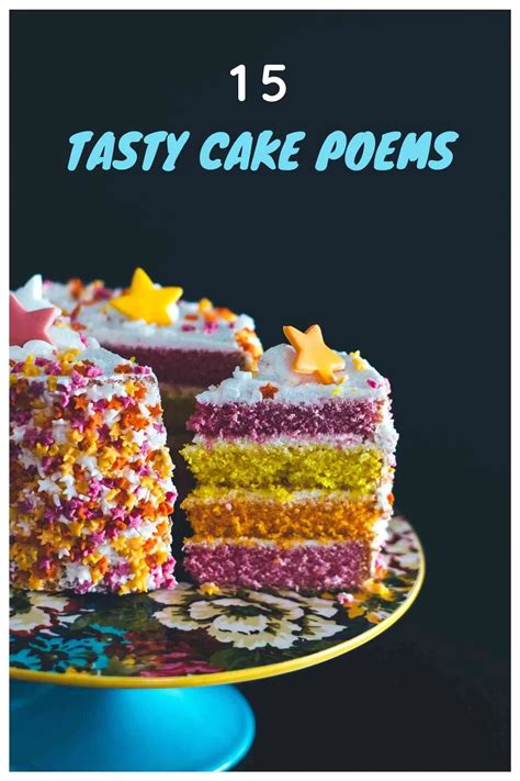 15 Tasty Cake Poems