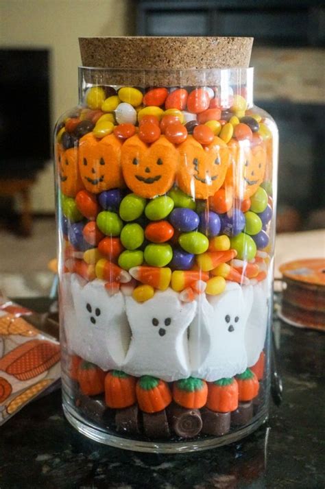 Halloween Candy Jar Halloween Candy Jar Diy Halloween Candy
