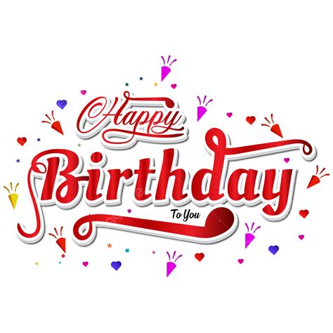 Happy Birthday Wishes Vector Design Images Happy Birthday Lettering