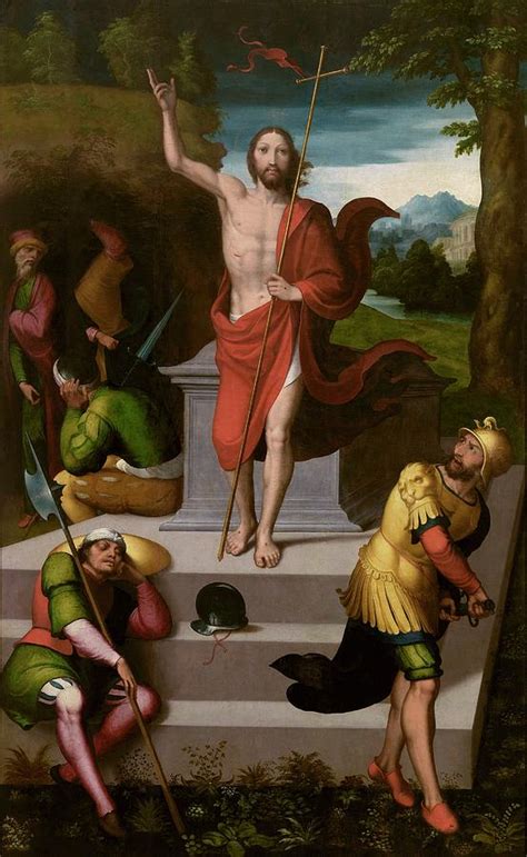 The Resurrection Of Christ Middle 16th Century Spanish School