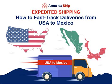 Expedited Shipping From Usa To Mexico America Ship