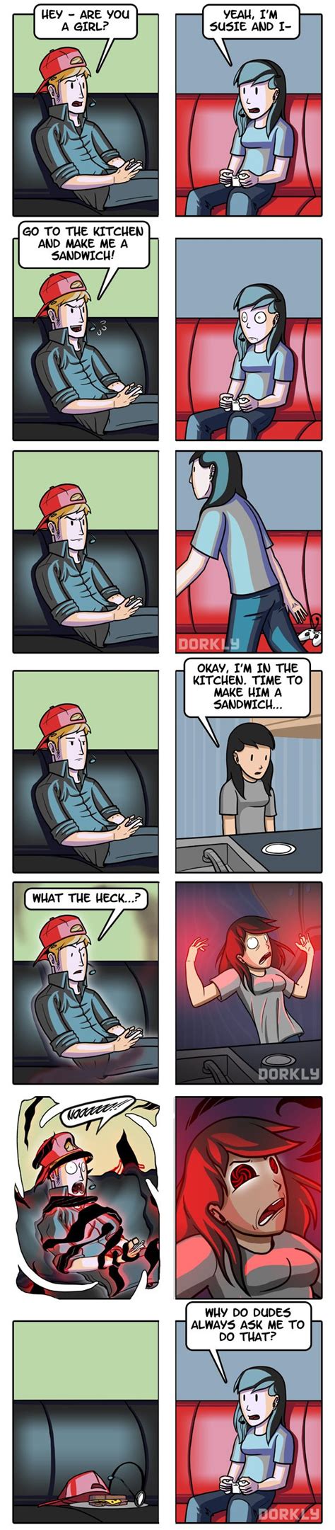 See more of make me a sandwich on facebook. "Hey girl, make me a sandwich" Comic | Reviews, news ...