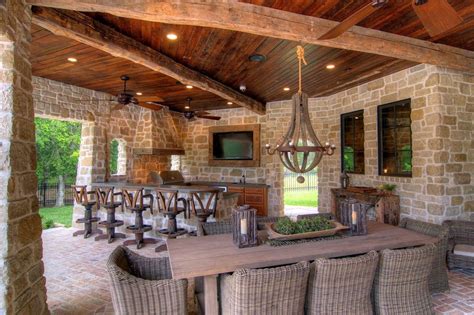 Extend The Outdoor Living Season Oakland County Real Estate Blog Rustic Outdoor Kitchens