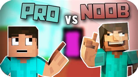 Noob Vs Pro Minecraft Corto Youtube