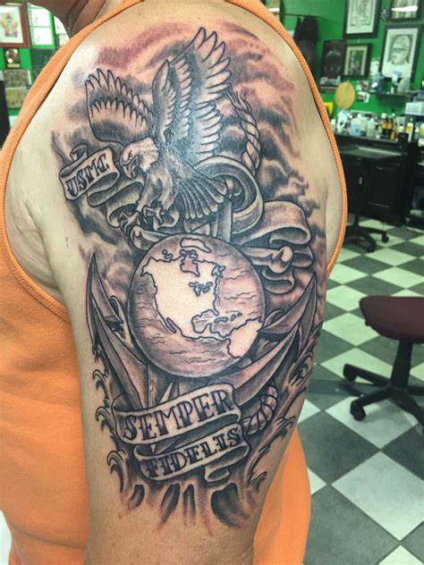 See more ideas about marine tattoo, marine corps tattoos, military tattoos. Pin by Sylvia Campos on Tattoos | Usmc tattoo