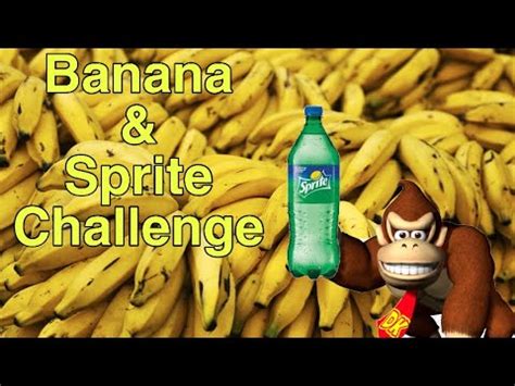Bananas Sprite Challenge Vomit Warning Youtube