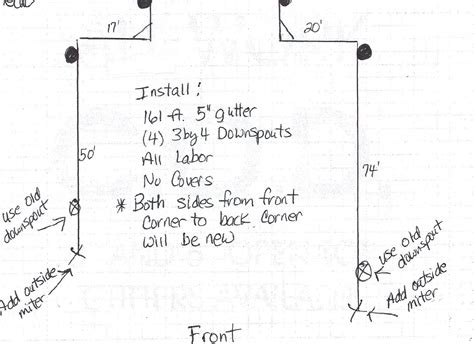 Styles can be seamless or sectional. Gutter Installation Estimate (installing, cost, build ...