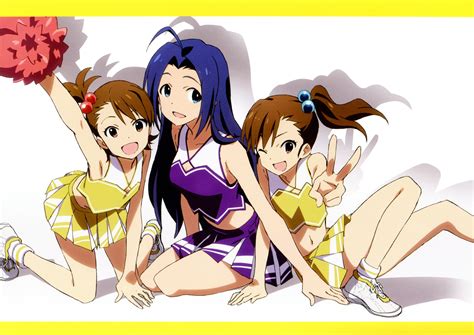 Miura Azusa Futami Mami And Futami Ami Idolmaster And 1 More Drawn