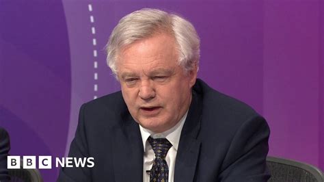 Immigration Should Rise And Fall After Brexit David Davis Says Bbc News