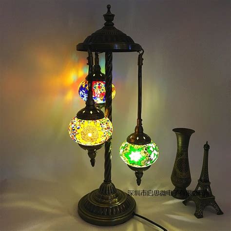 Buy 3 Heads Turkey Mosaic Floor Lamp Mediterranean Style Art Deco