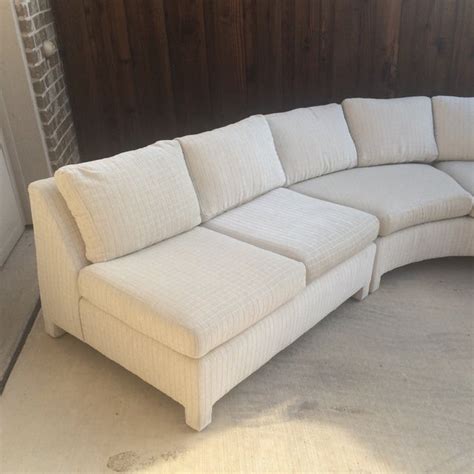 Vintage Curved Sectional Sofa Chairish