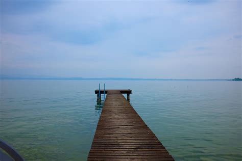 Fotos Gratis Cielo Muelle Agua Horizonte Mar Calma Oceano