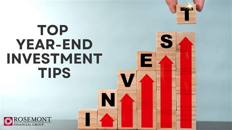 Top Year End Investment Tips Rosemont Financial Group