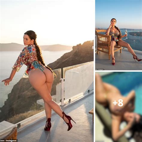 Your New Obsession Demi Rose Puts On A Very Racy Display In A Cheeky