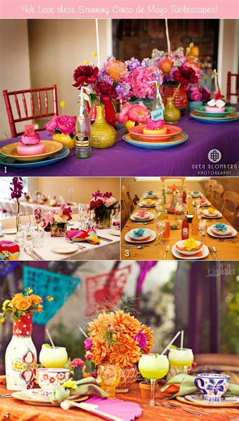 A mexican fiesta dinner party combines the colorful traditions of mexico with the festivity and fun of a south of the border vacation to create a casual and comfortable dinner party atmosphere. Cinco de Mayo Inspiration for Your Wedding Fiesta ...