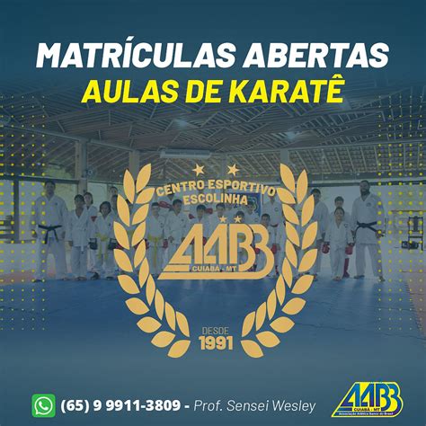 Matr Culas Abertas Escolinhas Aabb Cuiab