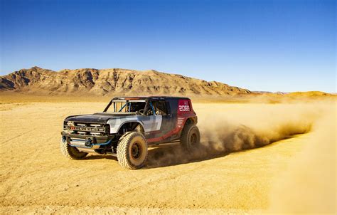 Wallpaper Sand The Sky Mountains Ford 2019 Bronco R Race Prototype