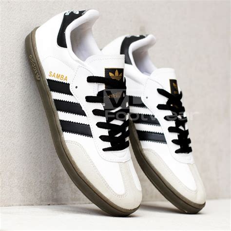 Sepatu Adidas Samba Cl Ii White Black Grade Original Componen Made In
